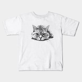 Cassie le chat Kids T-Shirt